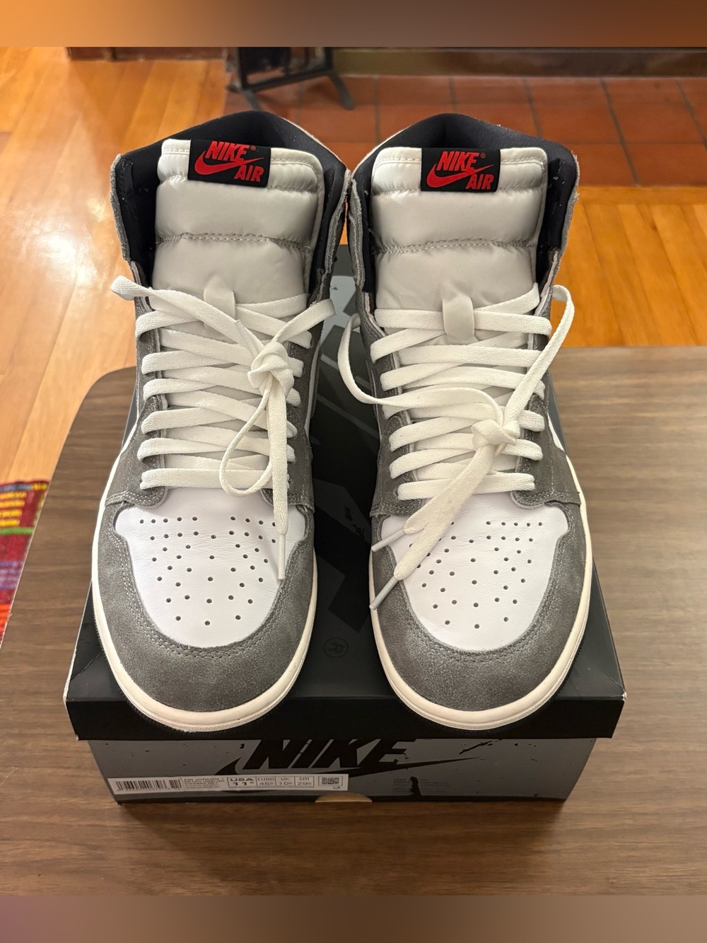VNDS!  Men’s Nike Air Jordan 1 High OG in washed black.  Size 11.5 - Picture 3 of 7
